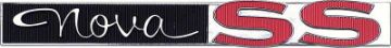 Show details for 1963-64 "Nova SS" Trunk Lid Emblem  Picture of 1963-64 "Nova SS" Trunk Lid Emblem