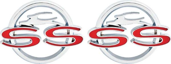 Picture of 1962 Impala SS Quarter Panel Emblems 