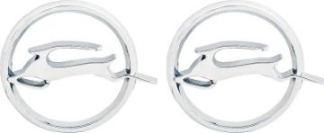 Show details for 1962 Impala Quarter Panel Emblems  Picture of 1962 Impala Quarter Panel Emblems