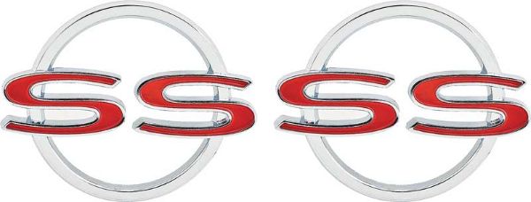 Picture of 1964 Impala SS Quarter Panel Emblems 