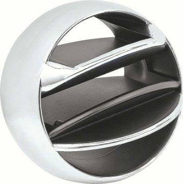 Show details for 1965-1977 Chrome Dash AC Vent Ball  Picture of 1965-1977 Chrome Dash AC Vent Ball