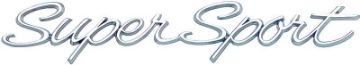 Show details for 1965-66 Impala "Super Sport" Fender Emblem  Picture of 1965-66 Impala "Super Sport" Fender Emblem