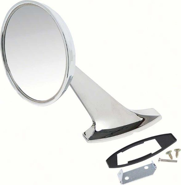 Picture of 1965-66 Impala / Full Size Right Hand Outer Door Mirror With Bow Tie 