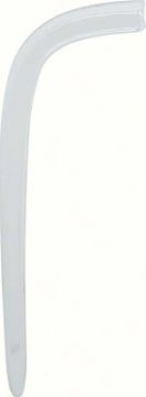 Show details for 1967-68 GM Pickup Eyebrow Molding - RH  Picture of 1967-68 GM Pickup Eyebrow Molding - RH