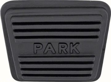 Show details for 1964-81 Park Brake Pedal Pad  Picture of 1964-81 Park Brake Pedal Pad