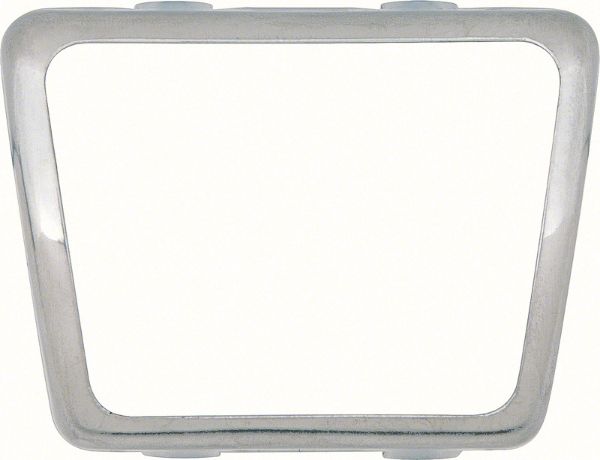 Picture of 1967-68 Park Brake Pedal Pad Trim Plate 