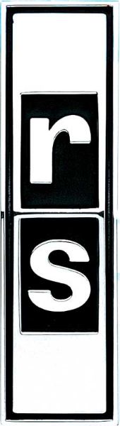 Picture of 1967-68 Camaro RS Grille Emblem with Backing Plate 