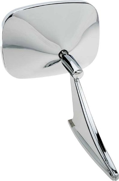 Picture of 1968-72 Right Hand (Passenger Side)Outer Door Mirror with Rib Design 