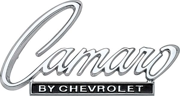Picture of 1968-69 "Camaro By Chevrolet" Header / Rear Deck Emblem 
