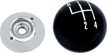 Show details for Black 4-Speed Shift Knob With 5/16"-18 Sae Thread  Picture of Black 4-Speed Shift Knob With 5/16"-18 Sae Thread