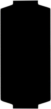 Show details for 1968-69 Camaro Automatic Transmission Console Shift Lens Backing Plate  Picture of 1968-69 Camaro Automatic Transmission Console Shift Lens Backing Plate