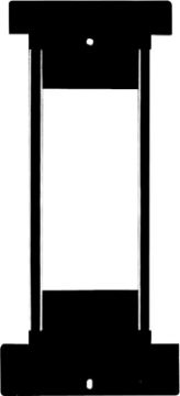 Show details for 1968-69 Camaro Automatic Transmission Console Center Shift Plate  Picture of 1968-69 Camaro Automatic Transmission Console Center Shift Plate