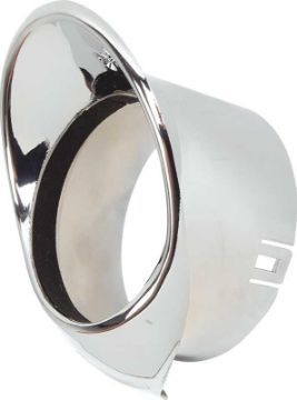 Show details for 1967-68 Dash Vent Bezel LH Chrome  Picture of 1967-68 Dash Vent Bezel LH Chrome