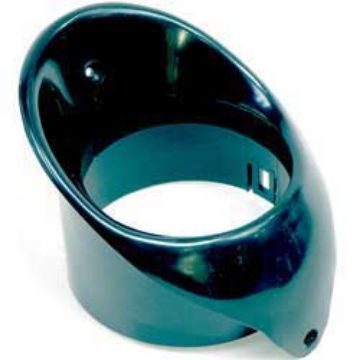 Show details for Dash Vent Bezel LH Black  Picture of Dash Vent Bezel LH Black