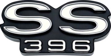 Show details for 1969 CHEVELLE "SS 396" GRILL EMBLEM  Picture of 1969 CHEVELLE "SS 396" GRILL EMBLEM