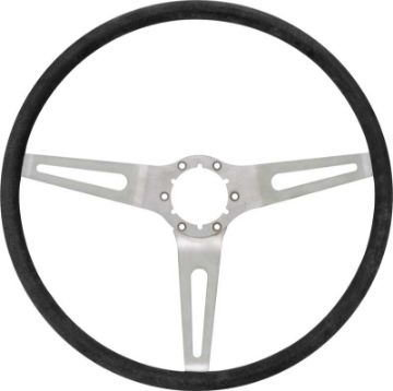 Show details for 1969-72 Comfort Grip Steering Wheel Black  Picture of 1969-72 Comfort Grip Steering Wheel Black