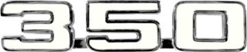 Show details for 1969 Camaro "350" Fender Emblem  Picture of 1969 Camaro "350" Fender Emblem