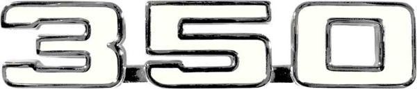 Picture of 1969 Camaro "350" Fender Emblem 