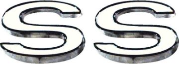 Show details for 1969-72 Camaro "SS" Front Fender Emblem  Picture of 1969-72 Camaro "SS" Front Fender Emblem