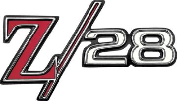Show details for 1969 Camaro "Z/28" Fender Emblem  Picture of 1969 Camaro "Z/28" Fender Emblem