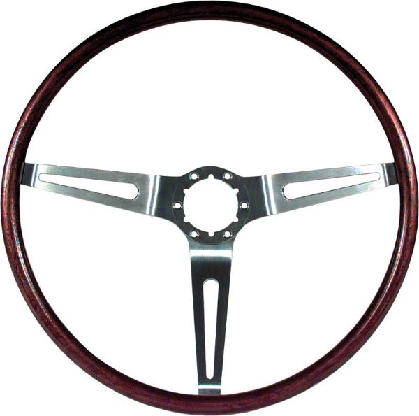 Picture of 1969-70 16" Simulated Rosewood Steering Wheel 