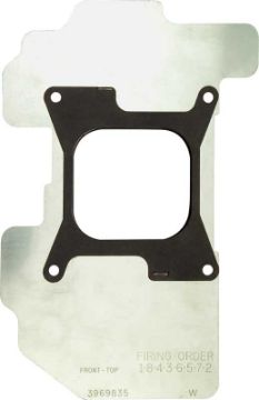 Show details for Holley 4 Bbl Carburetor Heat Shield  Picture of Holley 4 Bbl Carburetor Heat Shield