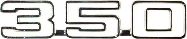 Picture of 1970-74 Nova "350" Front Fender Emblem 