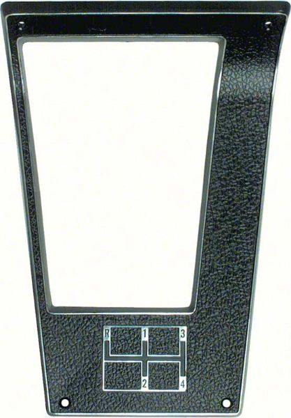Picture of 1970-71 Camaro 4 Speed Manual Transmission Console Shift Plate 