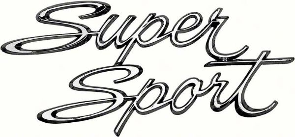 Picture of 1966-67 Chevy II / Nova "Super Sport" Quarter Panel Emblem 