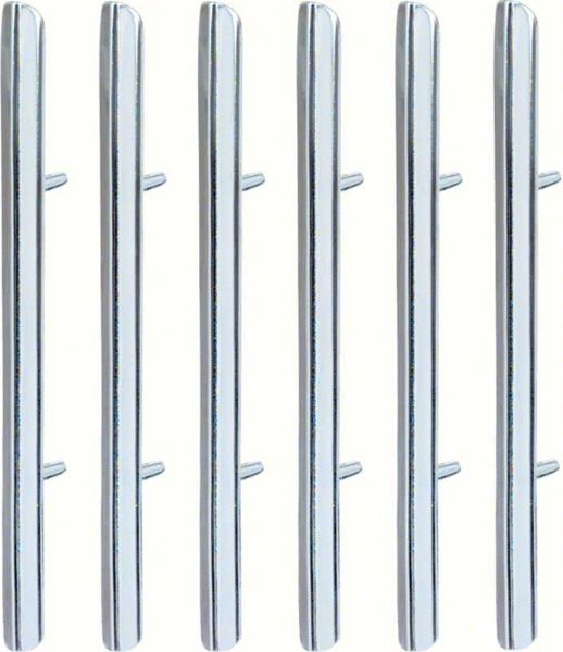 Picture of 1967-68 Firebird Rear Quarter Louver Trim Set (Second Design - W/O Black Stripe ) 