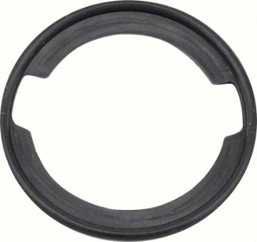 Show details for 1965-71 Original Style Molded Trunk Lock Cylinder Gasket  Picture of 1965-71 Original Style Molded Trunk Lock Cylinder Gasket