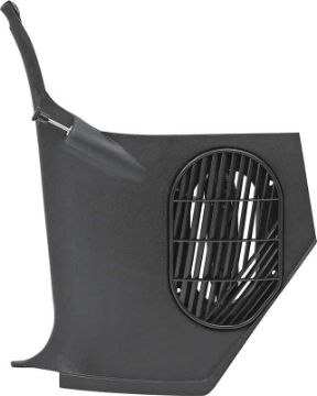 Show details for 1965-67 Nova/Chevy II Kick Panel - Black - LH  Picture of 1965-67 Nova/Chevy II Kick Panel - Black - LH