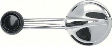 Show details for 1953-64 Single Arm With Black Knob Window Crank  Picture of 1953-64 Single Arm With Black Knob Window Crank