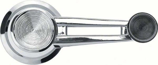 Picture of 1961-64 Double Arm Window Crank Handle With Black Knob 