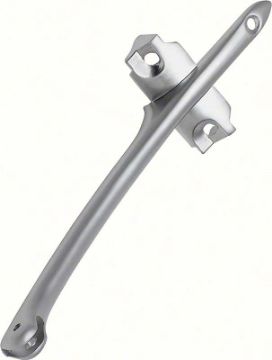 Show details for 1961-64 Impala / Full Size Inner Rear View Mirror Bracket Satin Finish  Picture of 1961-64 Impala / Full Size Inner Rear View Mirror Bracket Satin Finish