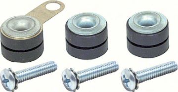 Show details for 1962-79 Windshield Wiper Motor Grommet Set  Picture of 1962-79 Windshield Wiper Motor Grommet Set