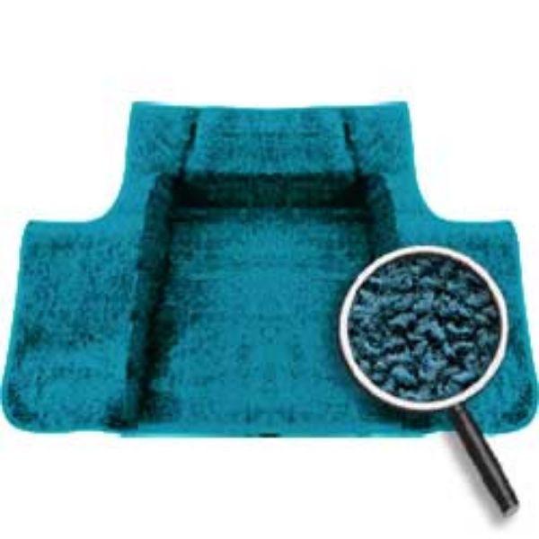 Picture of 1962-67 Chevy II / Nova Superior oer&Reg; Medium Blue Molded Loop TrunkCarpet 