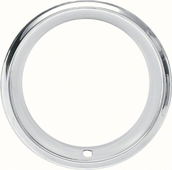 Picture of 14" X 7" Stainless Steel Rally Wheel Trim Ring For OEM And Reproduction Wheels 
