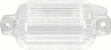 Show details for 1966-72 License Lamp Lens  Picture of 1966-72 License Lamp Lens