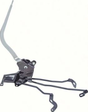 Show details for 1968-72 Nova 4-Speed Shifter With Lever For Use With Bench Seat Without Console  Picture of 1968-72 Nova 4-Speed Shifter With Lever For Use With Bench Seat Without Console