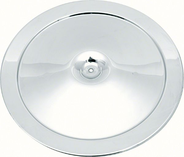 Picture of 14" Open Element Chrome Air Cleaner Lid - With Curved Imprint 