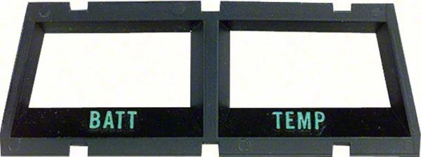 Picture of 1968-74 Console Battery/Temperature Gauge Bezel 