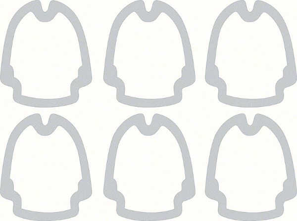 Picture of 1968 Impala / Full Size Tail Lamp Lens Gasket Set 