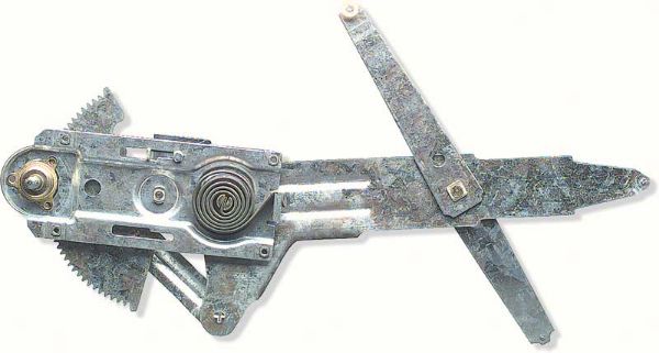 Picture of 1968-69 Camaro / Firebird with Deluxe Interior Left Hand (Driver Side) Manual Window Regulator 