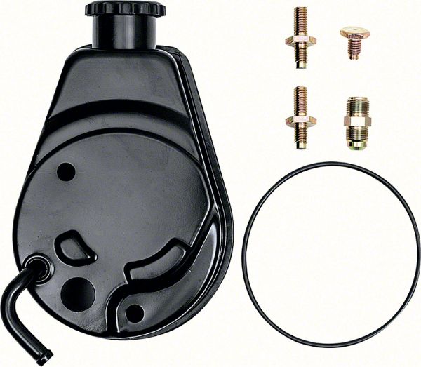 Picture of 1970-75 Black Powdercoated Power Steering Reservoir 
