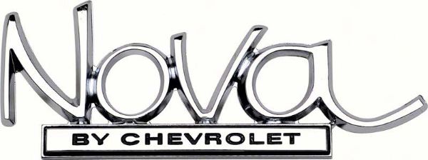 Picture of 1968-72 "Nova By Chevrolet" Trunk Emblem 