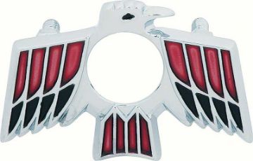 Show details for 1969 Firebird Trunk Lock Bezel  Picture of 1969 Firebird Trunk Lock Bezel