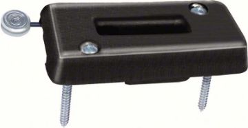 Show details for 1969 Camaro / Firebird Black Headrest Escutcheons  Picture of 1969 Camaro / Firebird Black Headrest Escutcheons