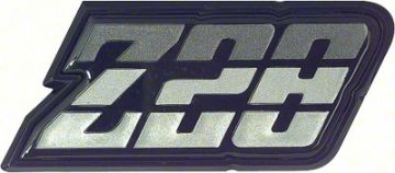 Show details for 1980-81 Camaro "Z28" Charcoal Fuel Door Emblem  Picture of 1980-81 Camaro "Z28" Charcoal Fuel Door Emblem