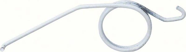 Picture of 1967-81 Right Hand (Passenger Side) Door Push Button Lock Knob Spring (White) 